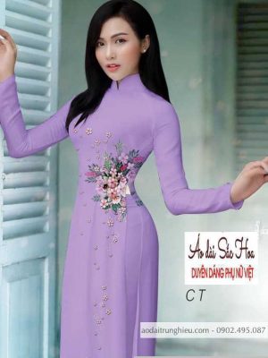 Vải áo dài hoa 3D kiểu mới AD H14521 26 1590805572 987 vai ao dai vai ao dai dep ad