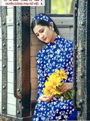 Vải áo dài hoa đều mới ra AD T7183 19 1590982380 31 vai ao dai vai ao dai dep ad