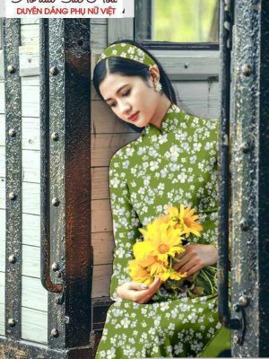 Vải áo dài hoa đều mới ra AD T7183 20 1590982381 633 vai ao dai vai ao dai dep ad