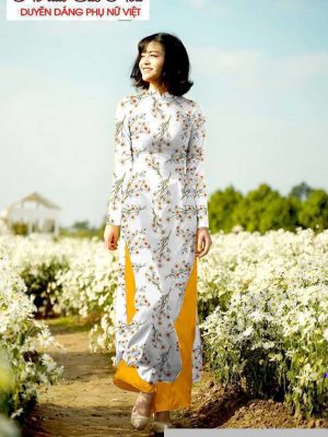 Vải áo dài hoa đều mới ra AD T7182 26 1590982517 707 vai ao dai vai ao dai dep ad