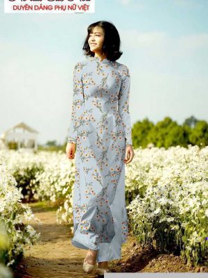 Vải áo dài hoa đều mới ra AD T7182 32 1590982518 304 vai ao dai vai ao dai dep ad