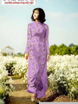 Vải áo dài hoa đều mới ra AD T7182 33 1590982518 370 vai ao dai vai ao dai dep ad