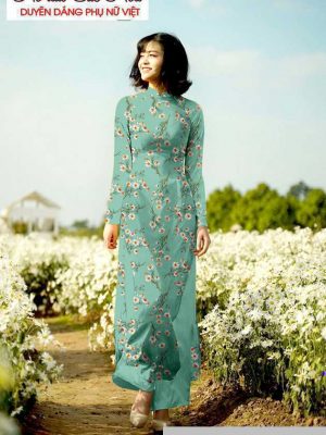 Vải áo dài hoa đều mới ra AD T7182 42 1590982520 298 vai ao dai vai ao dai dep ad
