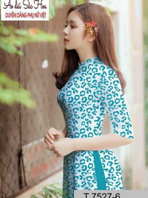 Vải áo dài hoa đều kiểu mới AD T7527 19 1590983228 938 vai ao dai vai ao dai dep ad