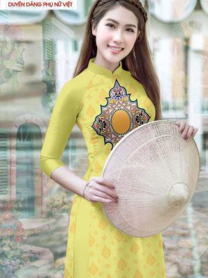 Vải áo dài hoa văn mới ra AD T7176 25 1590983461 19 vai ao dai vai ao dai dep ad