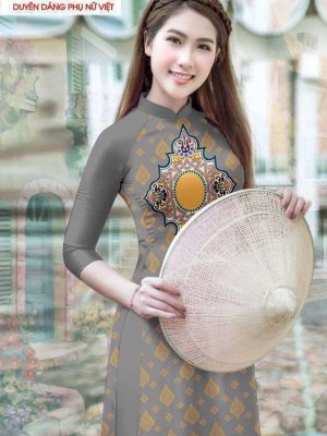 Vải áo dài hoa văn mới ra AD T7176 28 1590983461 60 vai ao dai vai ao dai dep ad