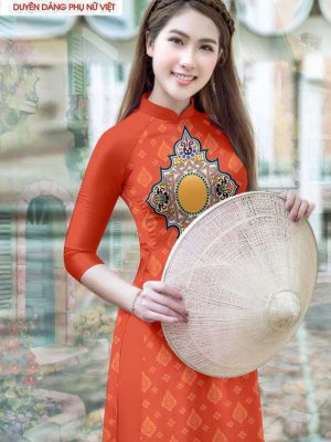 Vải áo dài hoa văn mới ra AD T7176 27 1590983461 82 vai ao dai vai ao dai dep ad
