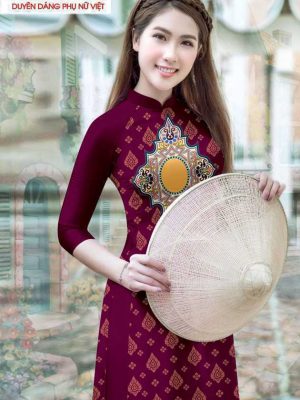 Vải áo dài hoa văn mới ra AD T7176 30 1590983461 897 vai ao dai vai ao dai dep ad