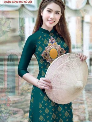 Vải áo dài hoa văn mới ra AD T7176 33 1590983462 217 vai ao dai vai ao dai dep ad