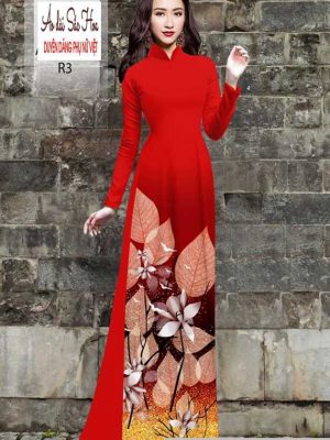Vải áo dài hình lá kiểu mới AD H102933 53 1591068465 714 vai ao dai vai ao dai dep ad