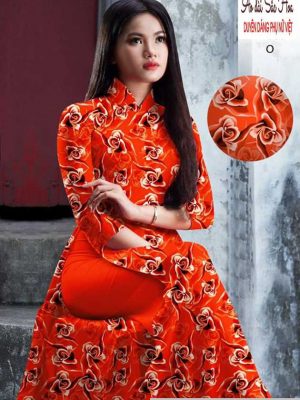 Vải áo dài hoa hồng đều mới ra AD H10504 35 1591068584 631 vai ao dai vai ao dai dep ad