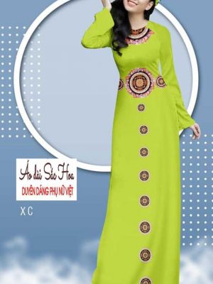 Vải áo dài hoa văn kiểu mới AD H14191 30 1591068939 150 vai ao dai vai ao dai dep ad