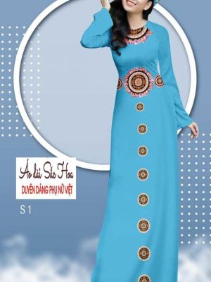 Vải áo dài hoa văn kiểu mới AD H14191 29 1591068939 649 vai ao dai vai ao dai dep ad