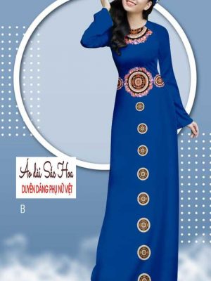 Vải áo dài hoa văn kiểu mới AD H14191 33 1591068941 177 vai ao dai vai ao dai dep ad