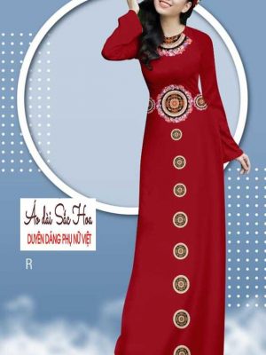 Vải áo dài hoa văn kiểu mới AD H14191 36 1591068941 390 vai ao dai vai ao dai dep ad