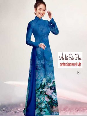 Vải áo dài in hoa 3D mới ra AD H14518 29 1591069066 167 vai ao dai vai ao dai dep ad