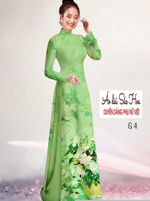 Vải áo dài in hoa 3D mới ra AD H14518 31 1591069067 300 vai ao dai vai ao dai dep ad