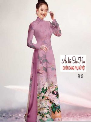 Vải áo dài in hoa 3D mới ra AD H14518 32 1591069067 578 vai ao dai vai ao dai dep ad