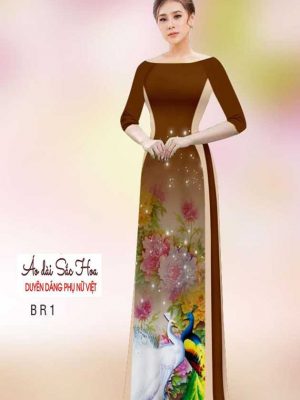 Vải áo dài chim công mới ra AD H14544 37 1591069299 549 vai ao dai vai ao dai dep ad