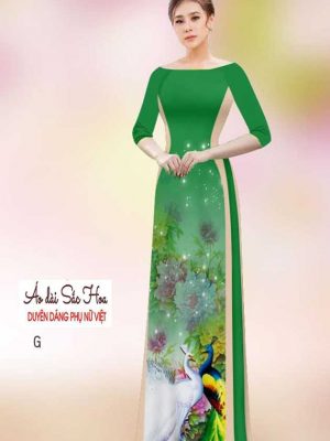 Vải áo dài chim công mới ra AD H14544 39 1591069299 563 vai ao dai vai ao dai dep ad