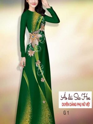 Vải áo dài hoa 3D kiểu mới AD H14484 26 1591069415 740 vai ao dai vai ao dai dep ad