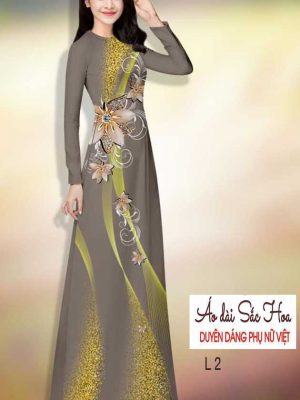 Vải áo dài hoa 3D kiểu mới AD H14484 30 1591069416 355 vai ao dai vai ao dai dep ad