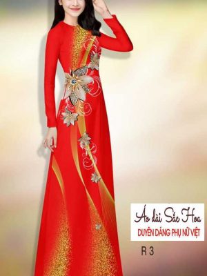 Vải áo dài hoa 3D kiểu mới AD H14484 31 1591069416 601 vai ao dai vai ao dai dep ad