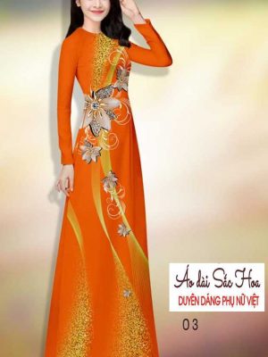 Vải áo dài hoa 3D kiểu mới AD H14484 29 1591069416 85 vai ao dai vai ao dai dep ad