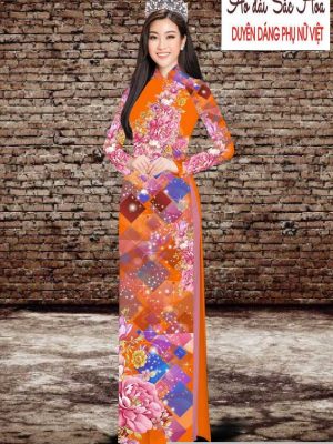 Vải áo dài hoa 3D thiết kế 2020 AD T7534 31 1591069836 240 vai ao dai vai ao dai dep ad