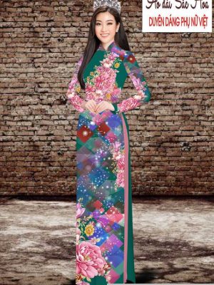 Vải áo dài hoa 3D thiết kế 2020 AD T7534 36 1591069837 984 vai ao dai vai ao dai dep ad