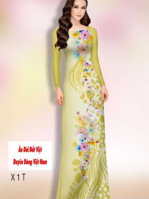 Vải áo dài hoa in 3D mới ra AD H14481 22 1591150772 779 vai ao dai vai ao dai dep ad
