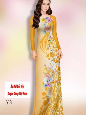 Vải áo dài hoa in 3D mới ra AD H14481 29 1591150773 219 vai ao dai vai ao dai dep ad
