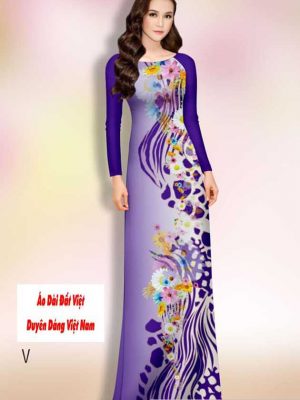 Vải áo dài hoa in 3D mới ra AD H14481 24 1591150773 600 vai ao dai vai ao dai dep ad