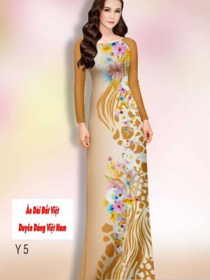 Vải áo dài hoa in 3D mới ra AD H14481 28 1591150773 901 vai ao dai vai ao dai dep ad