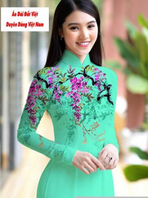 Vải áo dài hoa 3D mới ra AD M7422 36 1591150999 320 vai ao dai vai ao dai dep ad