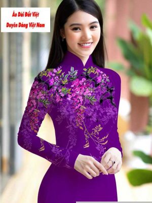Vải áo dài hoa 3D mới ra AD M7422 44 1591151000 429 vai ao dai vai ao dai dep ad