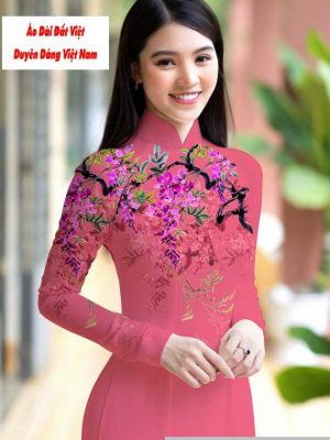 Vải áo dài hoa 3D mới ra AD M7422 42 1591151000 449 vai ao dai vai ao dai dep ad