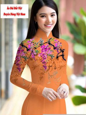 Vải áo dài hoa 3D mới ra AD M7422 61 1591151003 478 vai ao dai vai ao dai dep ad