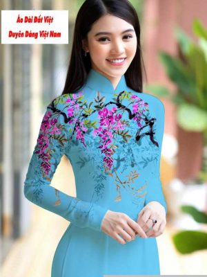 Vải áo dài hoa 3D mới ra AD M7422 59 1591151003 672 vai ao dai vai ao dai dep ad