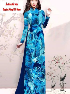 Vải áo dài hoa văn kiểu mới AD M7419 34 1591151244 148 vai ao dai vai ao dai dep ad