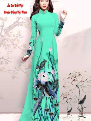Vải áo dài hoa sen mới ra AD M7416 37 1591151490 998 vai ao dai vai ao dai dep ad