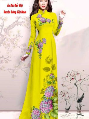 Vải áo dài hoa 3D kiểu mới AD M7414 34 1591151595 204 vai ao dai vai ao dai dep ad