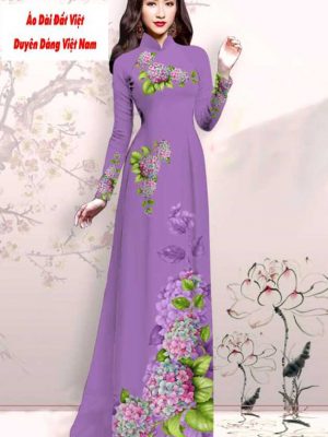 Vải áo dài hoa 3D kiểu mới AD M7414 50 1591151598 853 vai ao dai vai ao dai dep ad