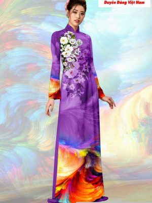 Vải áo dài hoa 3D mới ra AD T7194 23 1591151718 698 vai ao dai vai ao dai dep ad
