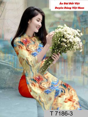 Vải áo dài hoa văn mới ra AD T7186 9 1591152315 424 vai ao dai vai ao dai dep ad