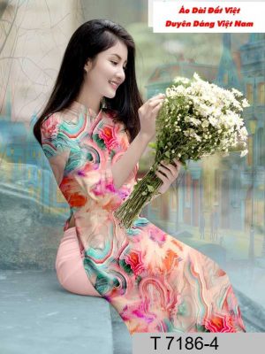 Vải áo dài hoa văn mới ra AD T7186 8 1591152315 81 vai ao dai vai ao dai dep ad