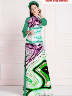 Vải áo dài hoa văn kiểu mới AD T7185 9 1591152444 541 vai ao dai vai ao dai dep ad