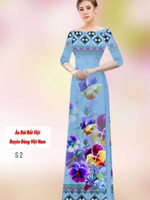 Vải áo dài hoa và hoa văn mới ra AD H14538 23 1591239986 443 vai ao dai vai ao dai dep ad