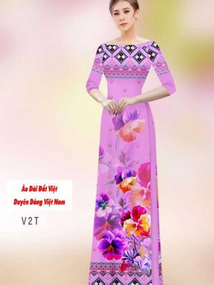 Vải áo dài hoa và hoa văn mới ra AD H14538 21 1591239986 596 vai ao dai vai ao dai dep ad