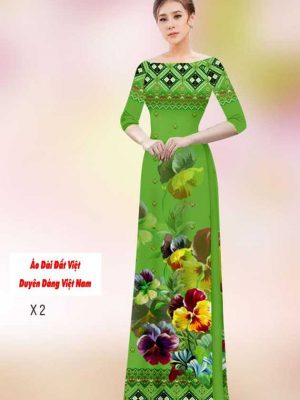 Vải áo dài hoa và hoa văn mới ra AD H14538 32 1591239987 494 vai ao dai vai ao dai dep ad